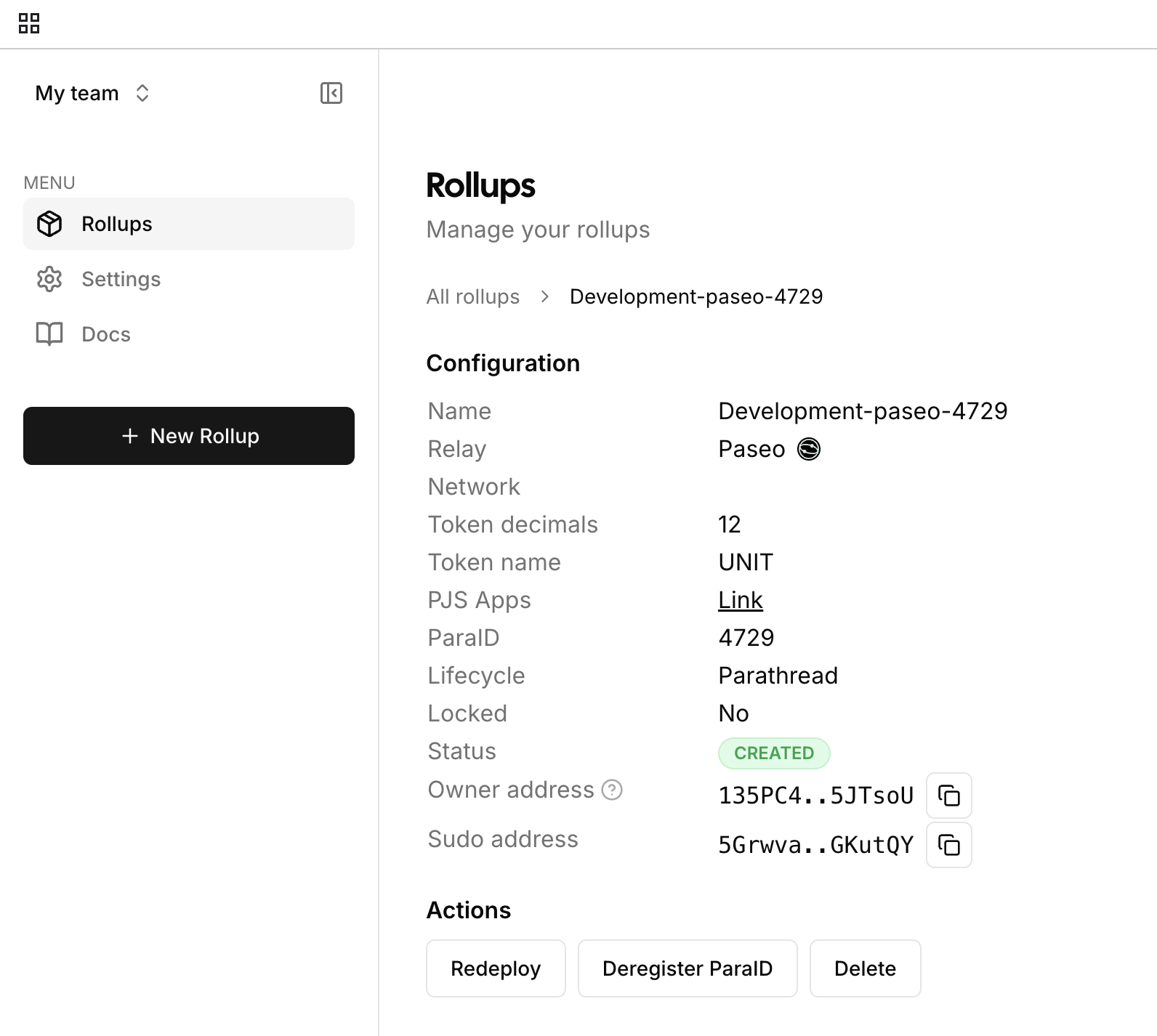 Polkadot Development Portal UI